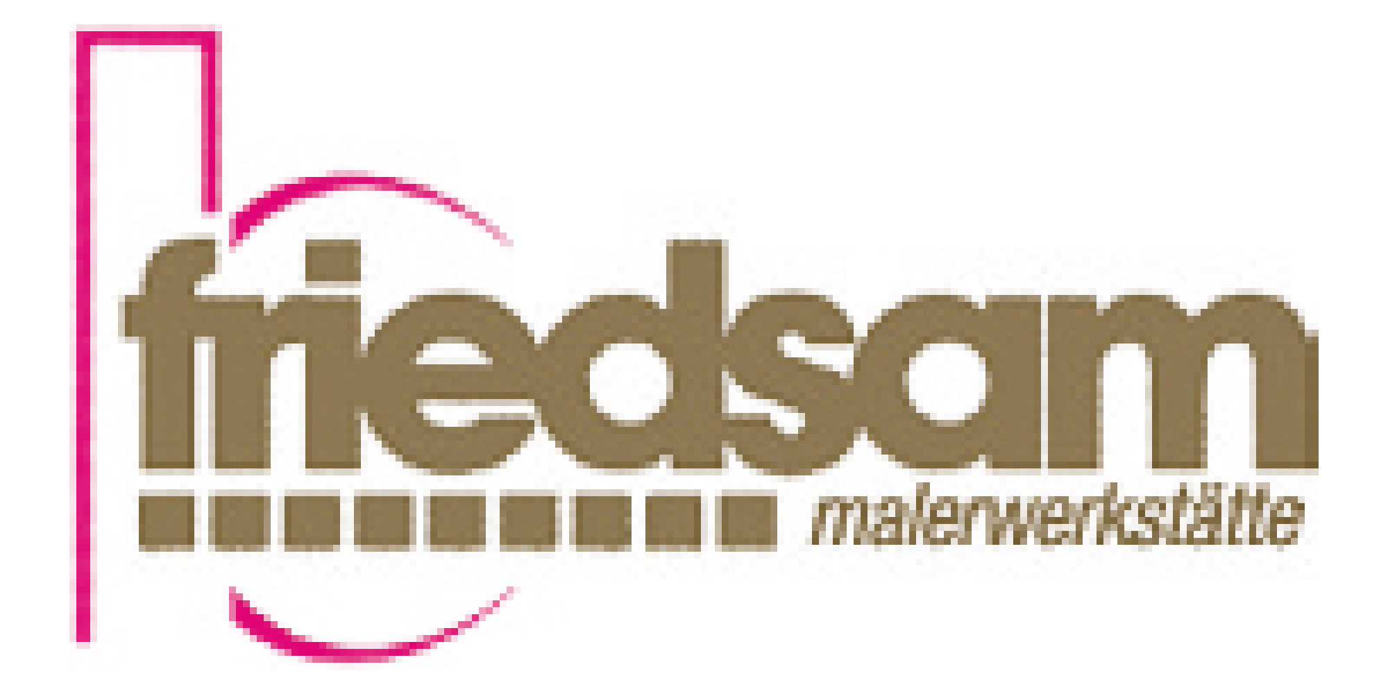 Logo der Malerwerkstätte Friedsam aus Niederdürenbach für Malerarbeiten, Tapezierarbeiten, Bodenbeläge, Oberflächendesign und Fassadenschutz